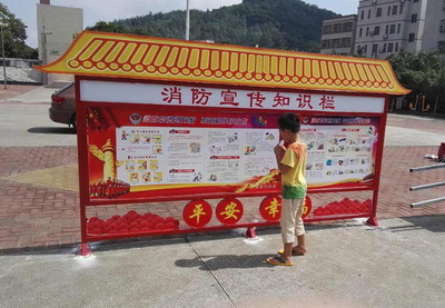 消防宣传栏